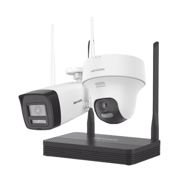 Kit WiFi NVS 4 canales 1 Bala + 1 Turret con instalación incluida