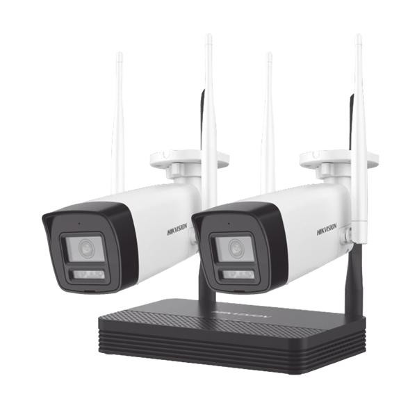 Kit WiFi NVS 4 canales 2 cámaras Bala con instalación incluida