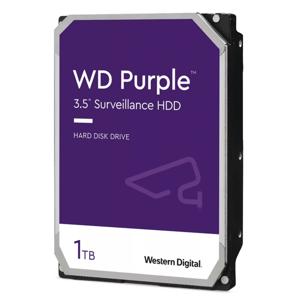 Disco duro WD Purple 1TB incluido