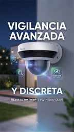 Kit PTZ HiLook PTZ-N2204I-DE3F vigilancia avanzada y discreta CDMX